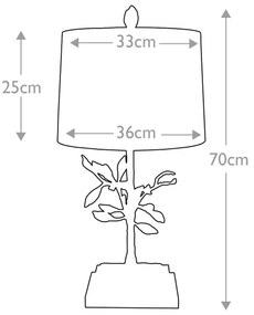 Elstead GN-AUDUBON-PARK-TL - Asztali lámpa AUDUBON PARK 1xE27/60W/230V
