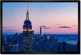 Poszterek keretben 60x40 New York felülnézet