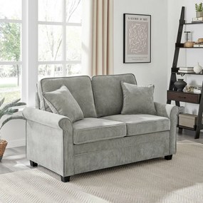 Kétüléses kanapé ASB-4170 GREY2, manžestr, szürke