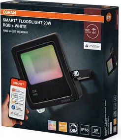 Osram - LED RGBW dimmelhető reflektor SMART+ FLOODLIGHT LED/20W/230V IP65 Wi-Fi