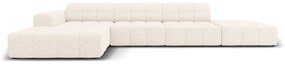 Krémszínű sarokkanapé Chicago – Cosmopolitan Design