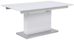 Fehér bővíthető étkezőasztal Nik HG 160/220 cm