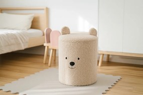 Összecsukható puff tárolóval 28 x 28 x 34 cm