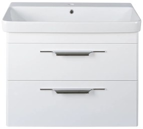TMP LUX 60 fali fürdőszobabútor - Sanovit LUXURY - 11060 mosdóval - 60,5 x 46 cm