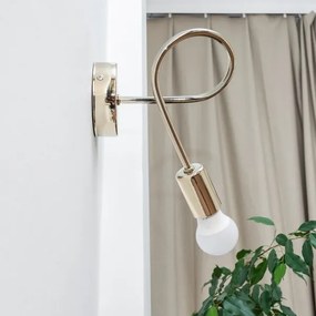 OXFORD fali lámpa 1x E27/15W/230V, aranyszínű