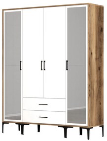 Ruhásszekrény Kiara RTR (dió + antracit). 1088537