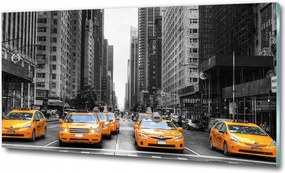 Fotó kép edzett üveg Jeep az erdőben 100x70