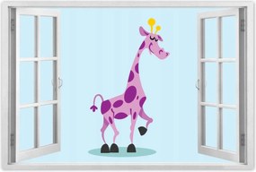 Poszterek 90x60 Zsiráf a gyerekszobába