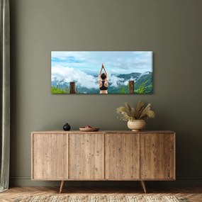 Kép - Jóga (120x50 cm)