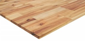 3 db olajbevonatú tömör akácfa függőpolc 100 x 30 x 2 cm