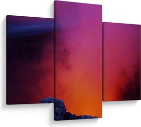 Kép - tűzhányó (90x60 cm)