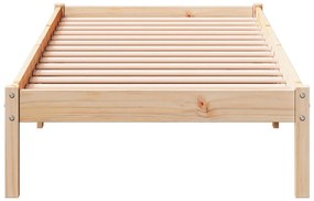 tömör fenyőfa extra hosszú ágykeret matrac nélkül 100 x 220 cm