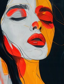 Poszter 50x65cm Kiömlött Elmélkedés