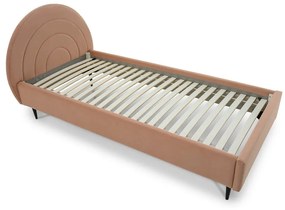 Rózsaszín gyerekágy 90x200 cm Rainbow – Scandic