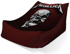 Lounge babzsák Metallica Death Metal - gyerek, fekete