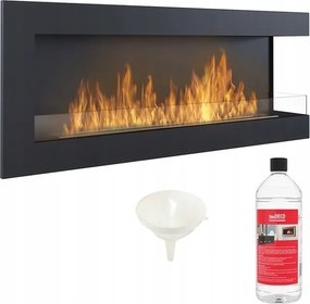 Biokandalló Saroküveggel Delta 1200mm P (120cm)