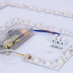 Brilagi - Dimmelhető mennyezeti LED lámpatest LUCIA LED/60W/230V átm. 59 cm taupe + távirányító