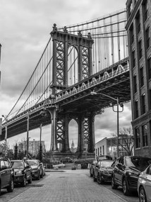 Poszter 60x80cm Híd Manhattanben, Assaf Frank