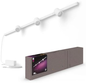 Philips-KÉSZLET 3xLED RGB Dimmelhető lámpa sínrendszerhez Hue LED RGB/15,6W/230V