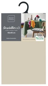 Szalvéta szett 3 db-os 40x40 cm Mistral – douceur d'intérieur