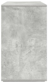 Beton Szürke Oldalasztal Beton szürke Szerelt fa 120 x 41 x 75 cm