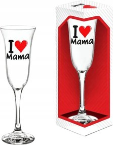 Elegáns pohár személyre szabott nyomtatással, Anyák napi ajándék