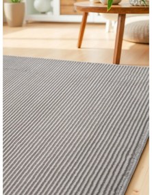 Szürke-krémszínű futószőnyeg 80x240 cm Perles Dolomite – Elle Decoration