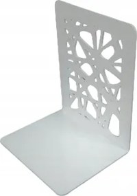 2X Könyvtámasz Állvány Plexi Fehér