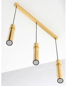 Jupiter 2010 - Csillár zsinóron ALAS 3xGU10/10W/230V arany