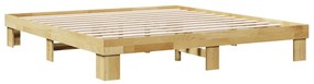 tömör tölgyfa ágykeret matrac nélkül 180 x 200 cm