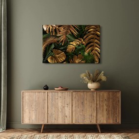 Kép - Arany levelek (90x60 cm)