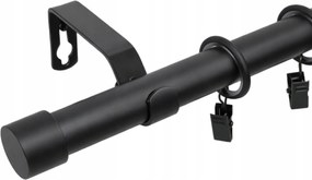 Függönykarnis Szimpla Fém Smart 19 MM 5 Szín 180 CM Loft Függönykarnis