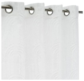 Fehér fényáteresztő függöny 140x260 cm Relief Arch – Casa Selección