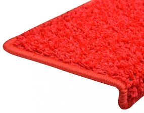 10 db piros lépcsőszőnyeg 65 x 21 x 4 cm
