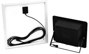 LED Dimmelhető napelemes reflektor LED/20W/6,4V 4000K IP65 + távirányítás