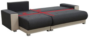 Ülőgarnitúra Leonaro Puf U (oliva). 621002
