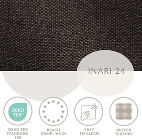 Barna ágyneműtartós boxspring ágy 160x200 cm Caya – Maison de Rêve