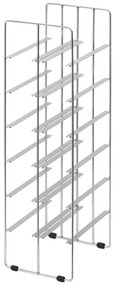Borosüveg tároló doboz, PILARE kollekció | Ma 66 cm, Szé 19 cm, Mé 22 cm - Rozsdamentes acél - Blomus