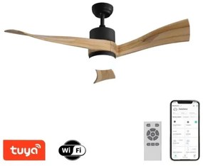 Immax NEO 07136-B -LED Mennyezeti ventilátor SOFISTICADO 18W/230V Wi-Fi Tuya + távirányító