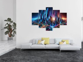 Kép - A jövő városa (150x105 cm)