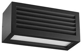 Prezent Prezent 31316 - Kültéri fali lámpa SUEZ 1xE27/18W/230V IP44 fekete 31316
