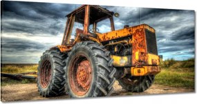 Festmények 120x60 Traktor