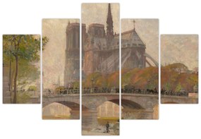 Kép - Robert William Vonnoh, Notre Dame de Paris, reprodukciók (150x105 cm)