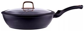 28 Cm Perfect Home Golden Line Minőségi Rose Gold Tapadásmentes Alumínium Wok Sütő Serpenyő Akciós Ár