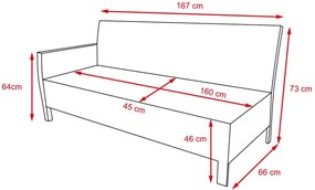 Avenberg MARTINIK/ PACIFIK Kerti sarokgarnitúra - Világosszürke