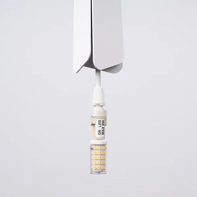 Sollux SL.1399 - Csillár zsinóron PRYSM 3xG9/8W/230V fehér