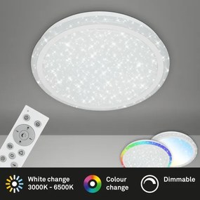 Brilo - RGBW Dimmelhető mennyezeti lámpa STARRY SKY LED/24W/230V + távirányító