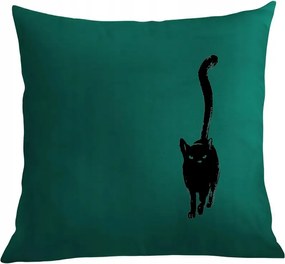 Párna párnahuzat Macska az oldalán