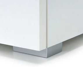 Deuba Vela szekrény 116x30x60 cm - fehér