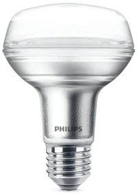 Philips R80 E27 LED spot fényforrás, 4W=60W, 2700K, 410 lm, 36°, 220-240V